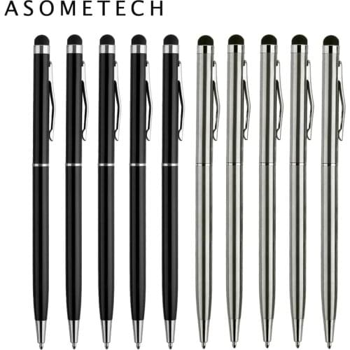 10PCS Universal Stylus Pen For iPad iPhone Samsung Phone Tablet PC Android Apple Portable Capacitive Touch Screen Pen Ballpoint
