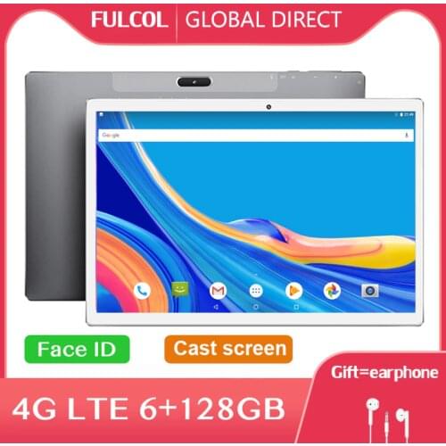 2021 Newest Global 4G LTE 10 inch Tablet PC MT6797 Deca Core 1920*1200 IPS Screen 6GB+128GB 5G WiFi планшет Android Tablets 10.1