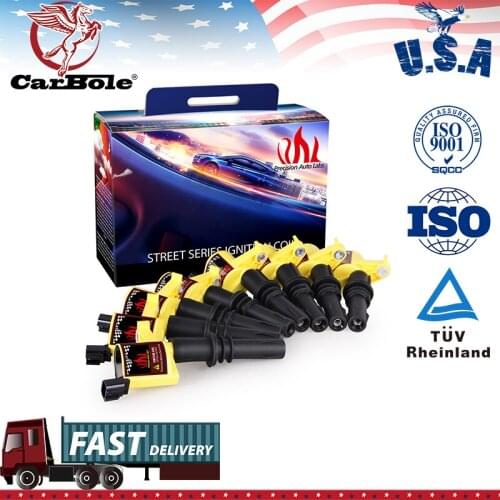 8 Ignition Coils for Ford F-150 F-250 F-350 5.4L 6.8L DG511 2004 2005 2006 2007 2008 High Performance Coil Car Accessories