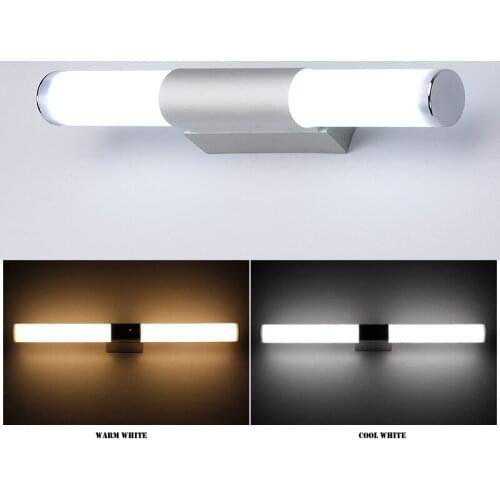 AC85-265V Indoor Decoration LED Wall Light 12W 16W 22W Simple Style Bathroom Bedroom Dressing Table Lamp Vanity Mirror Lights