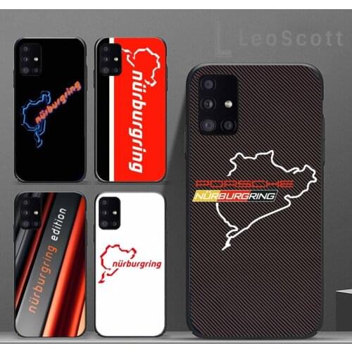 Racing Motor Sport Nurburgring Phone Cases For Samsung A50 A51 A71 A31 A21S S8 S9 S10 S20 S21 Plus Fe Ultra 4G 5G