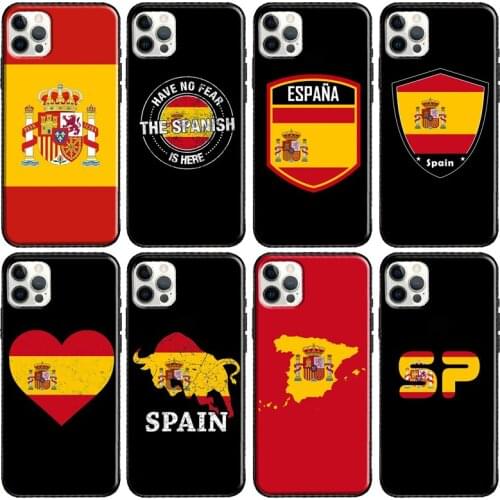 Spain Coat of Arms Flag Phone Case For Apple iPhone 11 Pro Max 12 mini X XR XS Max 8 7 Plus SE 2020 Cover Shell
