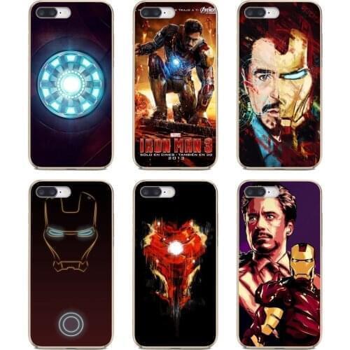 For Samsung Galaxy Note 3 4 5 8 9 S3 S4 S5 Mini S6 S7 Edge S8 S9 S10 Plus Phone Cover super-hero-Iron-Man