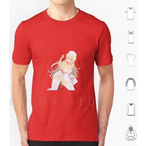 Lewd Anime Girl-Ecchi / Hentai Babe # 77-Senran Kagura-Leo T Shirt Men Cotton High Quality First First Quality