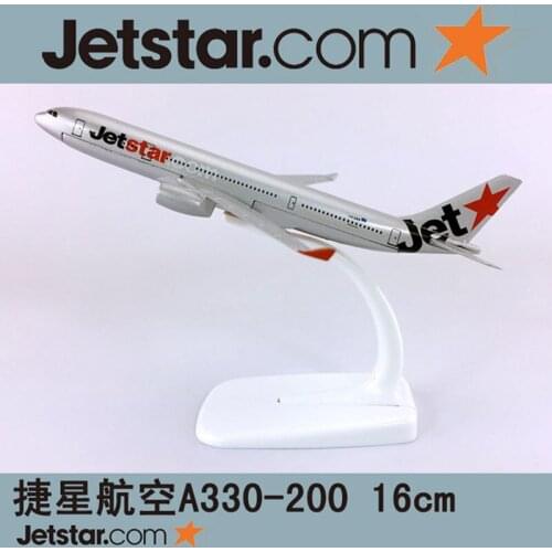 16CM 1:400 Airbus A330-200 model JETSTAR.com airline with base alloy aircraft plane collectible display model collection