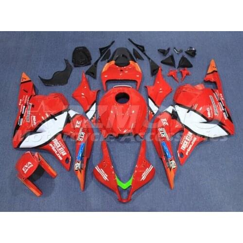 4Gifts Injection mold New ABS Fairings Kit Fit for HONDA CBR600RR F5 2009 2010 2011 2012 09 10 11 12 bodywork set Red white