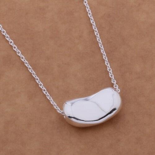 AN587 Hot sterling Necklace fashion jewelry pendant pea /gynappua bczajuga silver color