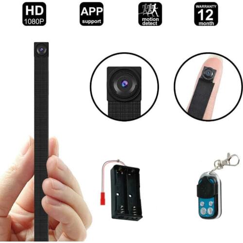 1080P Mini Camera Video Voice DVR Recording Micro Camera Surveillance Motion Detection mini Camcorder With Remote Control T186