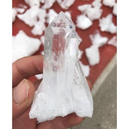 New fashion natural Malagasy mineral white water clusters, specimens, pillar point for home decoration