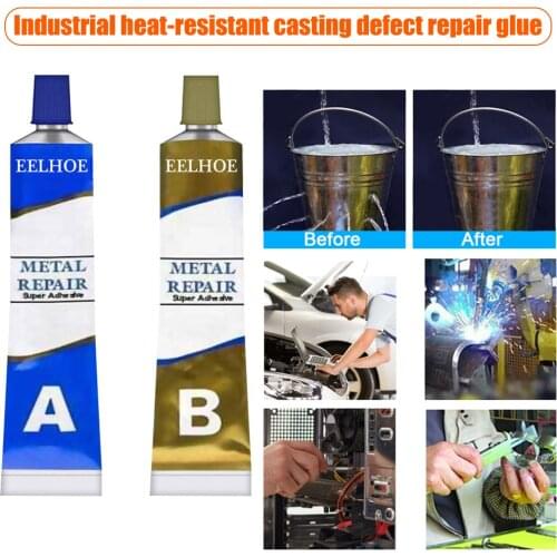 High Quality 20/50/100g Industrial Heat Resistance Cold Weld Metal Repair Materials Paste N66