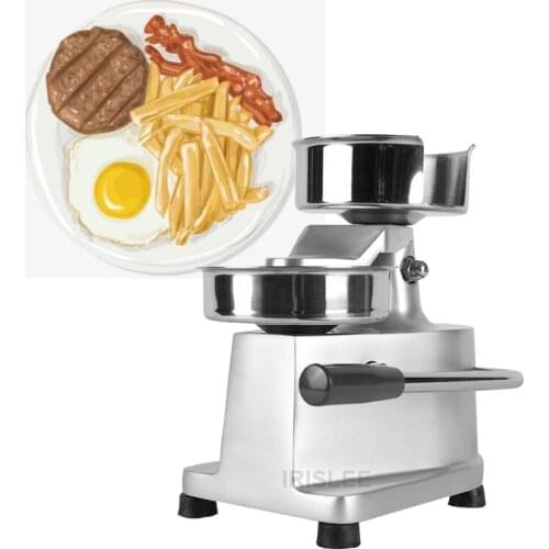 Manual Hamburger Burger Meat Press Machine Hamburger Patty Maker Aluminum Alloy 100mm/130mm For Household Restaurant