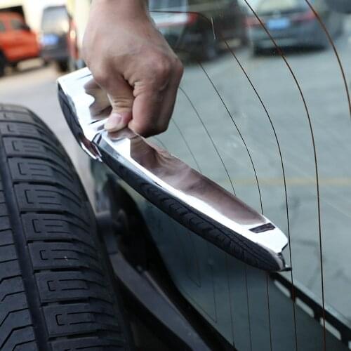 For Land Rover Defender 90 110 2020-22 ABS Car Rear Window Wiper Blade Cover Rear Windshield Wiper Trim Stickers car accessories