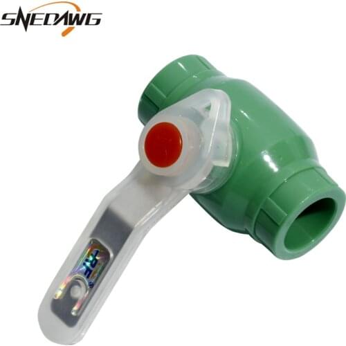 PPR Water Pipe Valve Fitting Plastic Water Supply Pipe Joint Check Valve 20/25/32mm 1/2'' 3/4'' 1'' Water Pipe Valve Joint