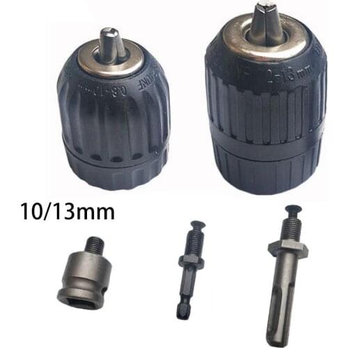 1Pc 10-13mm OR Hex Shank Drill Chuck Keyless Drilling Quick Change Bit Adapter Converter Woodworking Power Tool
