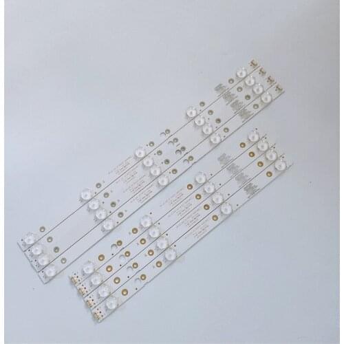 10set=80pcs LED backlight strip for LG 43UJ620V 43UJ6200 43UJ630V CRH-A4330300104L6CNRev1.0 CRH-A4330300105R6CNRev1.0