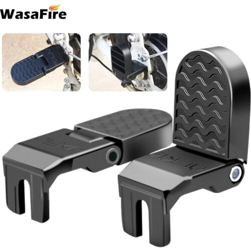 2Pcs Non-Slip Aluminum Alloy Mtb Bike Bicycle Pedal Front Rear Axle Foot Pegs BMX Footrest Lever Cylinder Bike Accessories