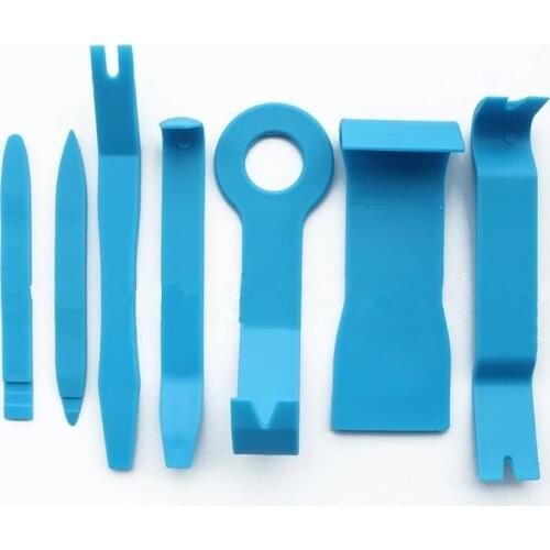 7pcs Hard Plastic Auto Car Radio Panel Interior Door Clip Trim Dashboard Removal Opening Tool Set DIY Car Repair Tool Kit