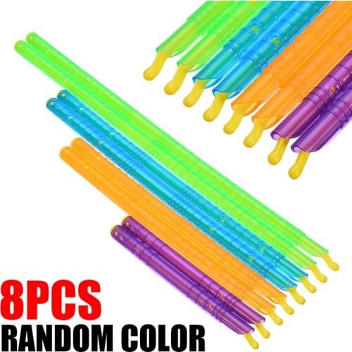 8pcs 12.5-28.5cm Plastic Seal Bag Stick Bar 4Sizes Kitchen Food Sealing Clips Stick For Sealer Bag Fresh Keeping Reusable