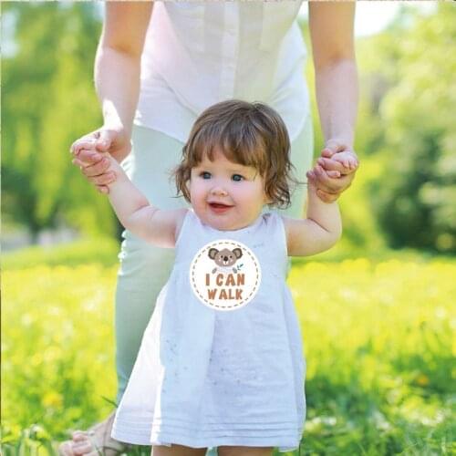 83XC Baby Monthly Milestone Stickers Shower Registry Gift Scrapbook Photo Memory Keepsake