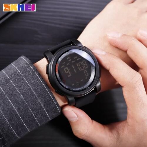 SKMEI Men Sport Watch Alarm Clock Digital Watch Mens Top Brand Wristwatch 5Bar Waterproof Luminous Relogio Masculino 1469