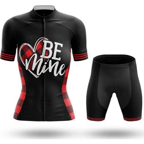 Mountian Bike Cycling Jersey Set Women Short Bicycle Riding Wear Sleeve MTB Bike 9D GEL Pad Clothes mallot ciclismo mujer verano