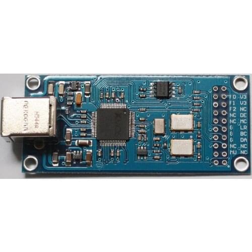 HIFI asynchronous digital XMOS XU208 module USB to IIS DSD supports DSD256