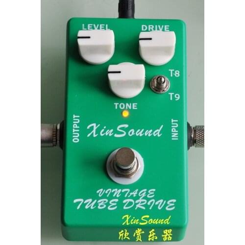Classic FS-800 Tube Sound Overdrive ts808/ts9 Guitar Effects Pedal by XinSound Handmade