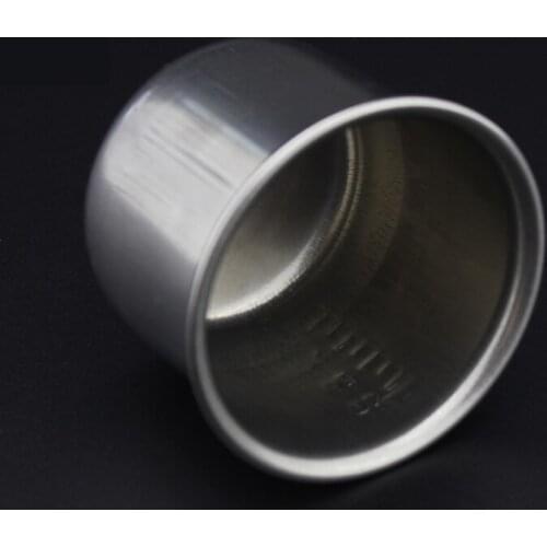 Medical stainless steel medicine measuring cup with scale 40ML small medicine cup Liquid medicine measuring cup anti-iodine liqu