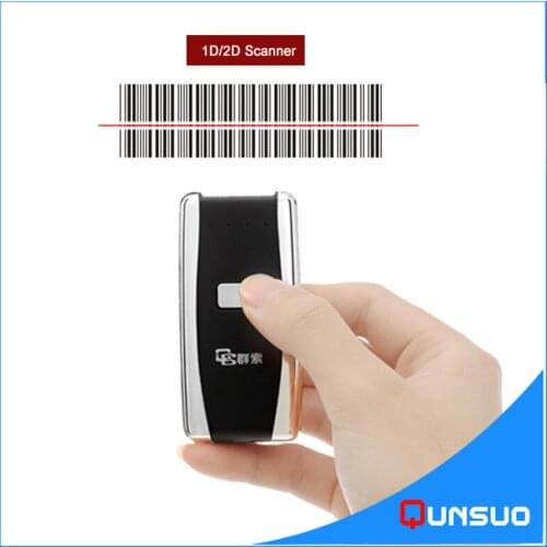Mini Bluetooth Barcode scanner for supermarket