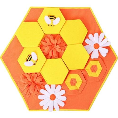 Interaction Multifunctional Pet Slow Feeders Mat Fleece Pet Sniff Pad Creative for Foraging Skills