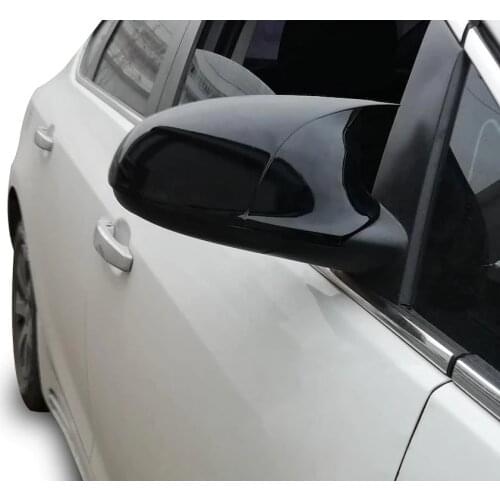 Opel Astra H 2007-2009 Model For Bat Mirror Cover Piano Black Bright Black