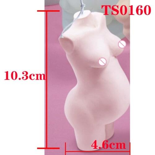 PRZY Pregnant Woman Body Mold Silicone 3D Human Soap Molds Candle Gypsum Chocolate Candle Cake Mold Clay Resin Moulds