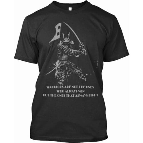 Samurai Put on The Full Armor T-Shirt Summer Cotton Short Sleeve O-Neck Mens T Shirt New S-3XL