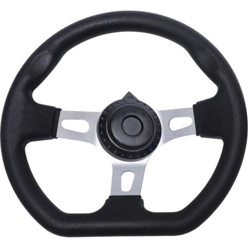 270mm Modification Steering Wheel PU Replacement Steering Wheel For Dune Buggy Go-Kart