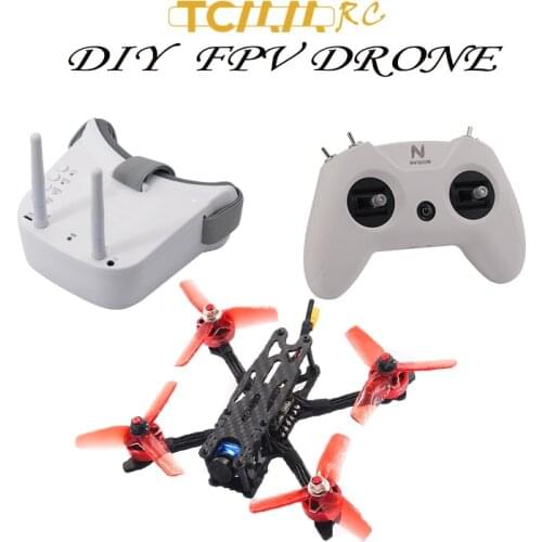 TCMMRC DIY Novice fpv drone Professional design Novice 3Inch 5Inch drone Flight control ESC FPV Racing Drone Multirotor RC Qudco