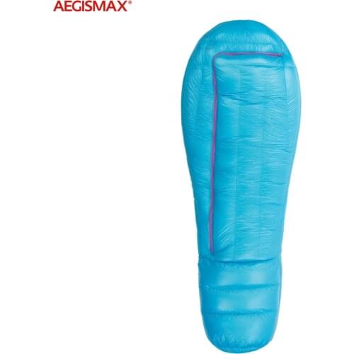 AEGISMAX ULTRA Winter FP850 Thicken 95% Goose Down Sleeping Bag Full Surrounded Warm -22℉~-36℉ Windproof Camping Sleeping Bag