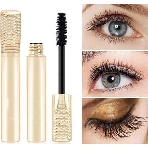 1pcs Waterproof Long Curling Mascara Elastic silicone brush head Long-lasting No Blooming Women Cosmetics Eye Makeup tool