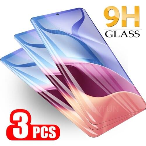 3PCS Tempered Glass For Xiaomi Redmi K40 Pro Screen Protector On For redmi k40 pro plus k 40 pro+ screen Protective Glass 9H