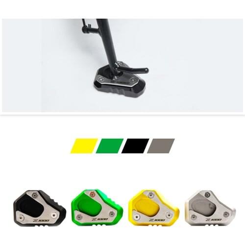 Motorcycle Spare Parts Kickstand Extension Plate Side Stand For Kawasaki Z1000 2010-2020 Motorcycle Products