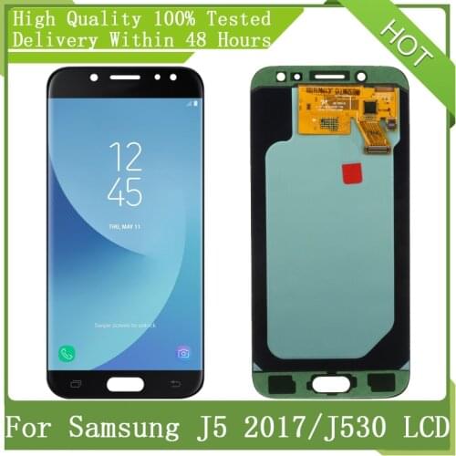 For Samsung Galaxy 5.2" NEW SUPER AMOLED J5 2017 J530 J530F J5 Pro 2017 LCD Screen Display Touch Digitizer Assembly Service Pack