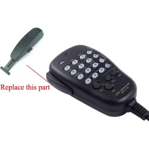 1/10pcs Replacement PTT Mic Key Cover For YAESU MH-48 MH-48A6J DTMF Speaker Microphone for FT-8800R FT-8900R FT-7900R FT-1807