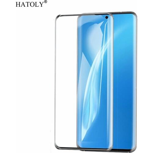 3D Curved Edge Tempered Glass For Samsung Galaxy S20 Plus Full Cover Screen Protector for Samsung S20 Plus Ultra Seamless Flim