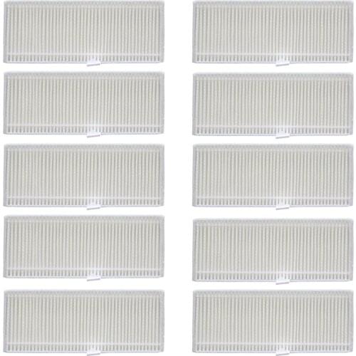 10pcs/lot Cleaning filter vacuum cleaner filters replacements for Ecovacs Deebot DR95 DR97 DM86G HEPA Filter Spare Parts