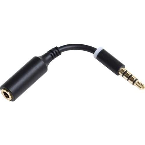 10cm 3.5mm Stero Male to Female M/F Plug Jack Headphone Audio Extension Short Cable