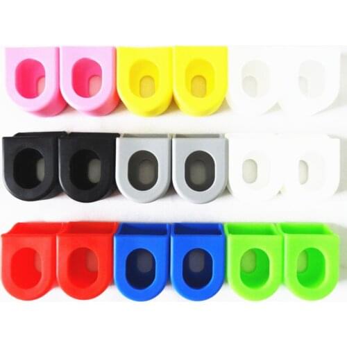 2PCS MTB Mountain bicycle Fixed Gear Carbon Fiber Crankset Crank Protector Case RACEFACE Cover Cap Sram XX1 XO M980 M670 M780