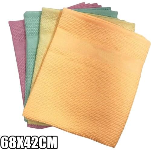 4PCs Microfiber Cleaning Cloth Reusable Cleaning Cloth,Kitchen Dish Cloth High-efficiency Tableware Household Cleaning Towel
