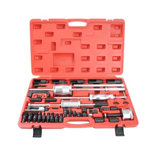 40pcs Universal Diesel Injector Extractor Remover Slide Hammer Puller Common Rail for Stubborn Bosch Denso Siemens Delphi