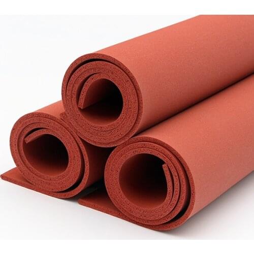 500x500mm Heat Press Silicone Sponge Rubber Sheet Plate Pad 50x50cm(20x20") High Temp Top Quality