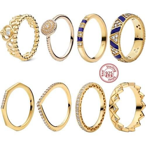 AIFEILI Women's Gold Rings