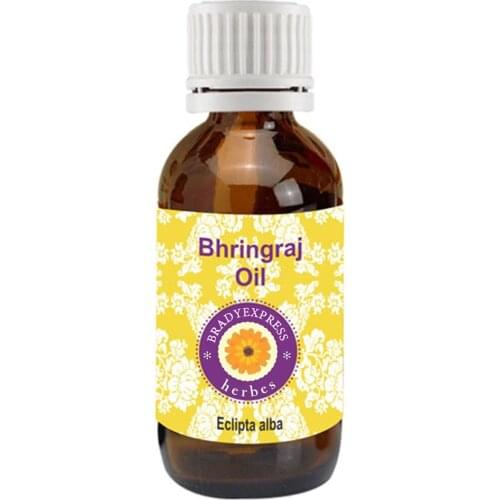 FRee Shipping Pure Bhringraj Oil Eclipta alba 100% Natural Therapeutic Grade Rare Herb Series 5ML